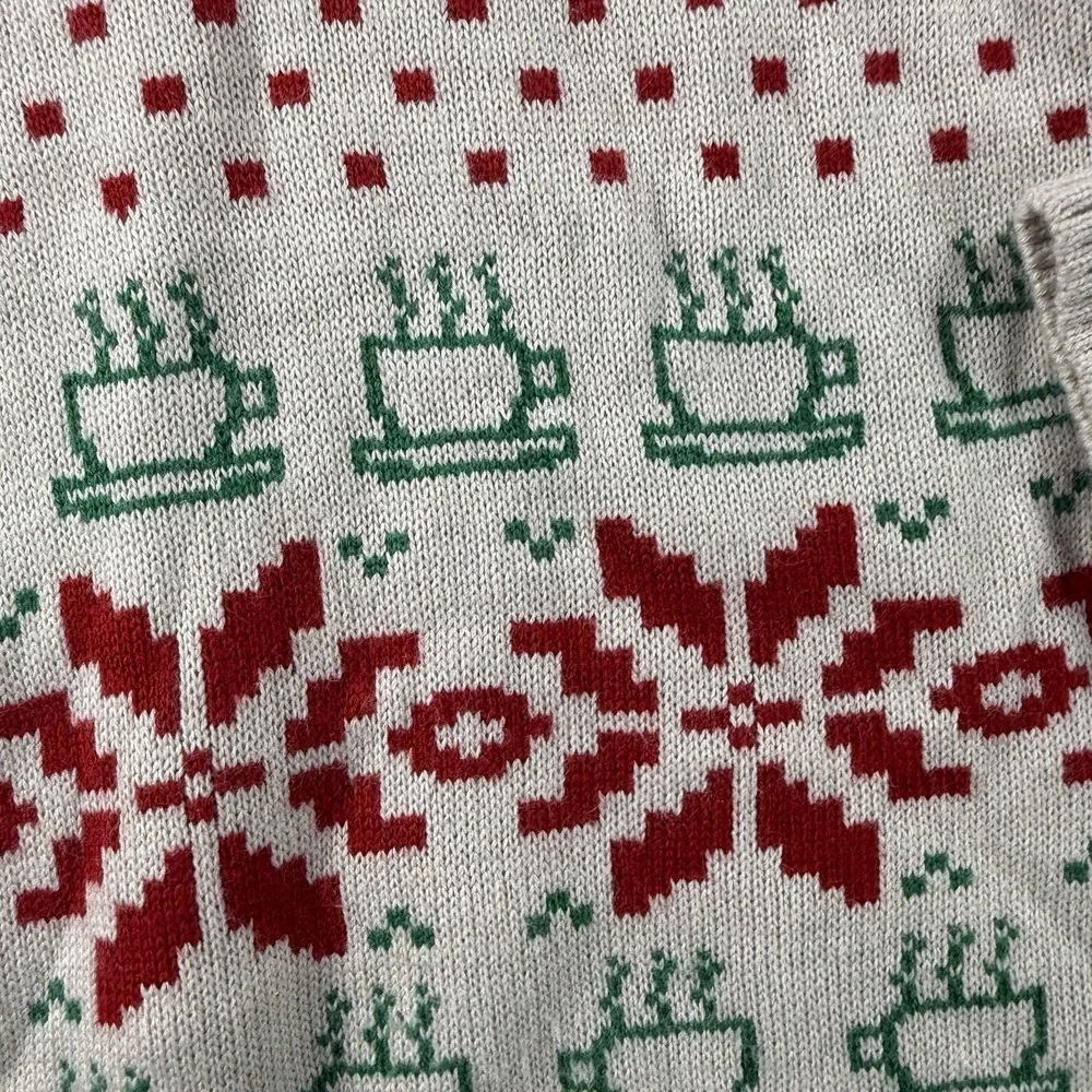 Friends Christmas Sweater ADULT LARGE Pullover Crew‎ Neck Holiday Y2K TV Series
